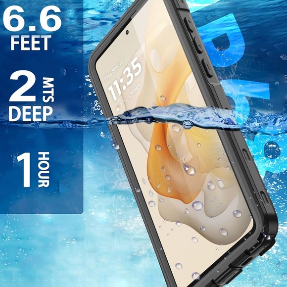 Brand New Moto G Stylus 2024 5G Case Waterproof with Built-in Screen Protector - Picture 4 of 15
